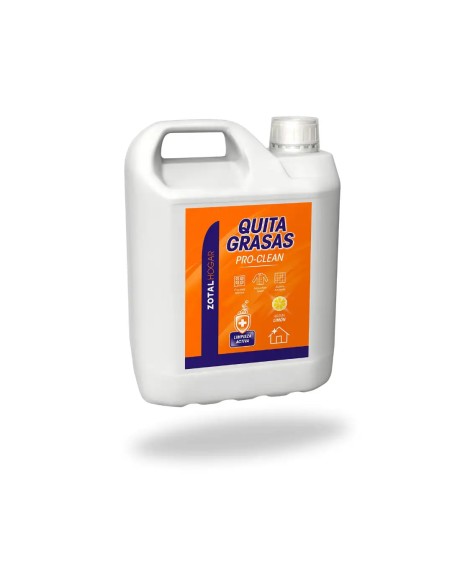 Quitagrasas multiusos PRO CLEAN zotal, aroma de limón 5 litros